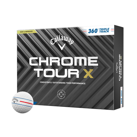 Chrome Tour X 360 Triple Track Golfb&auml;lle