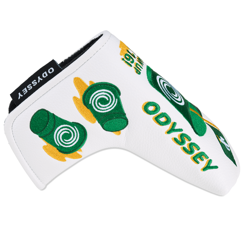 Limitierte Auflage Odyssey 'Swirl Green Beer Cup' Blade Headcover - View 3