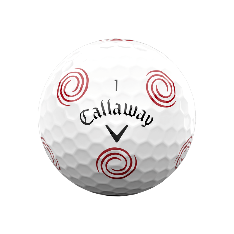 Limited Edition Chrome Soft Odyssey Golfbälle - (Dutzend) - View 2