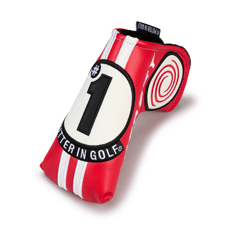 Limitierte Auflage Odyssey &lsquo;Odyssey Month&rsquo; Blade Putter Headcover - View 1