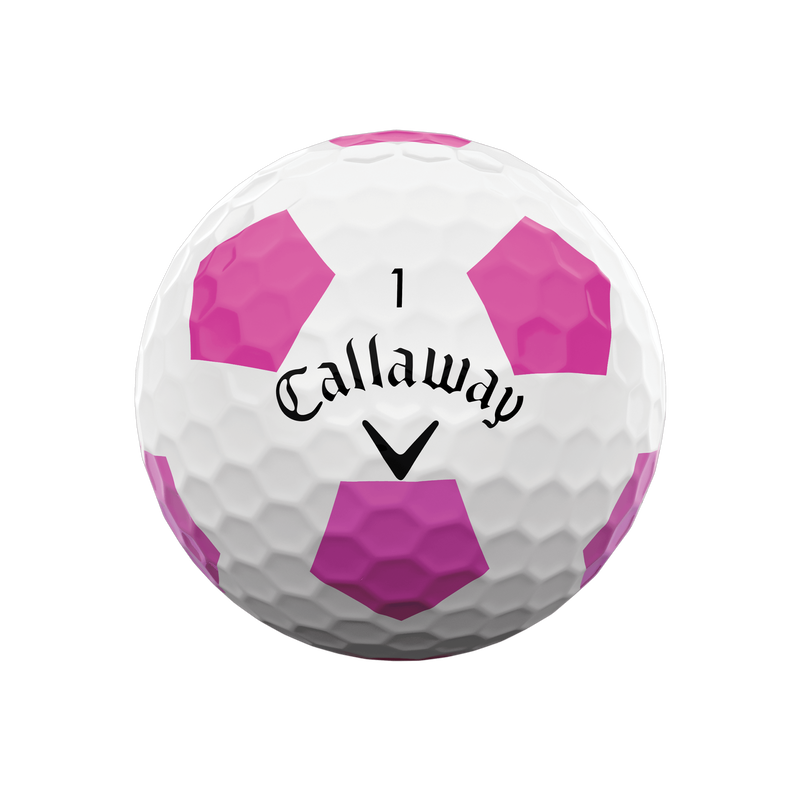Limited Edition Chrome Soft Truvis Pink Golf Balls (Dozen) - View 2
