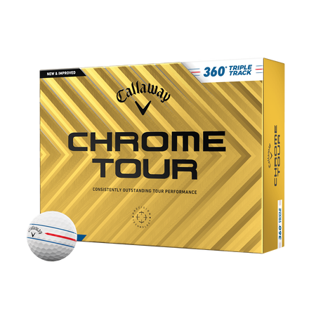 Balles de golf Chrome Tour&nbsp;360 Triple Track