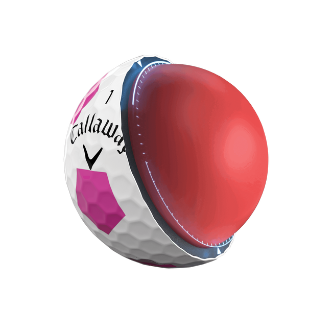 Callaway　CHROME SOFT 20球　ピンク&赤　希少 Amazon.com : 2020 Callaway Chrome Soft X Golf Balls (Triple